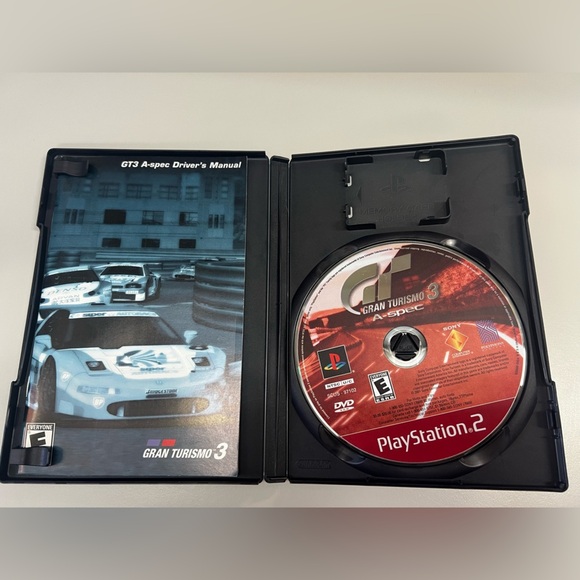 2001 Grand Turismo 3 A-Spec Racing Game PS2 Complete w/Manual in Original Case - Picture 2 of 7